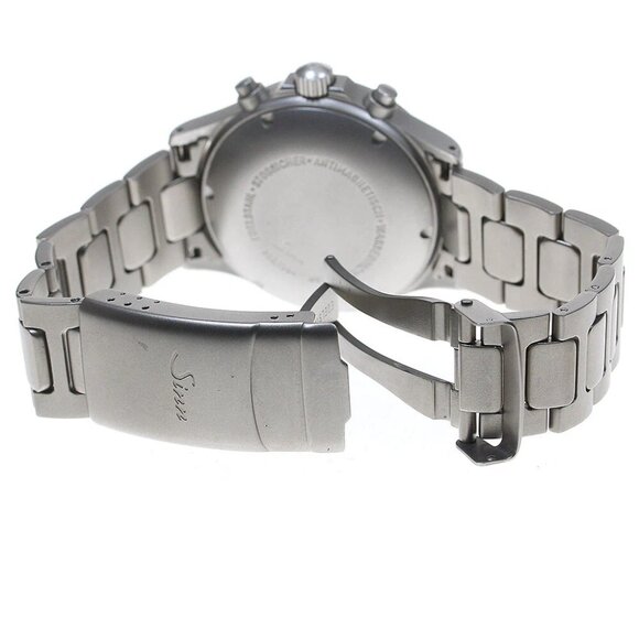 Sinn Euro Vlieger 356 Chronograph day date Black Dial Automatic Men's_815343 - Picture 6 of 7